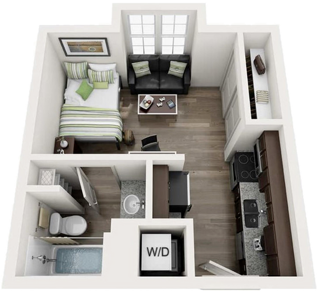 floorplan_detail_A1 - Millennium One Apartments