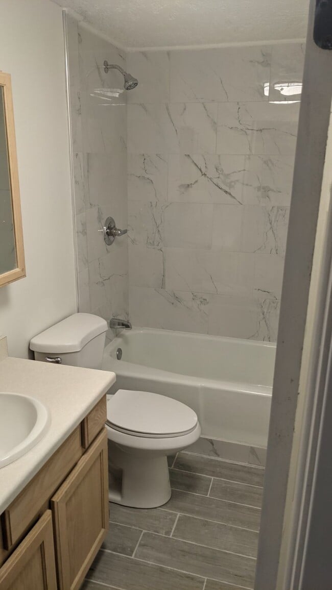 Newly remodeled bathroom - 159 W 200 S