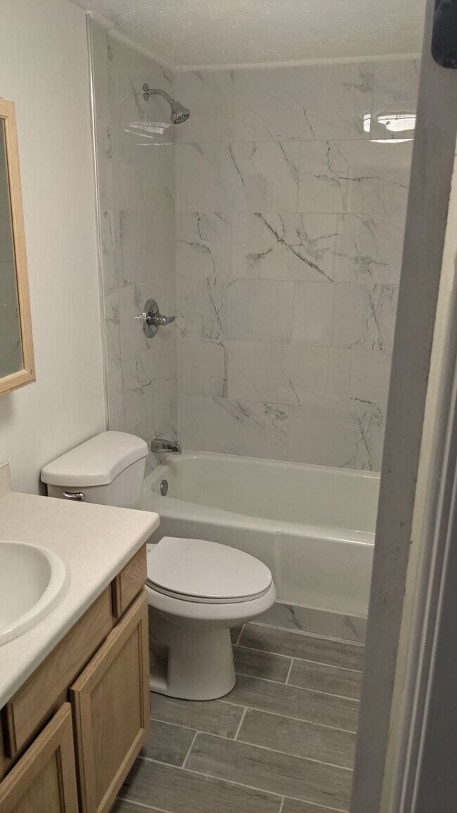 Newly remodeled bathroom - 159 W 200 S