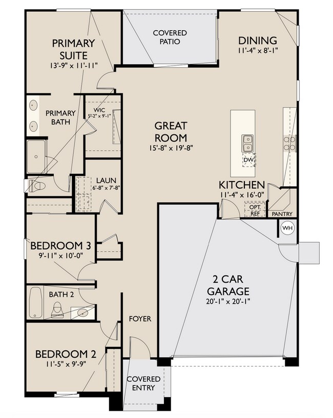 Foto del edificio - Charming Madera Rental: 3-Bed, 2-Bath Gem in Queen Creek's Heart, Complete with Upgraded Kitchen ...