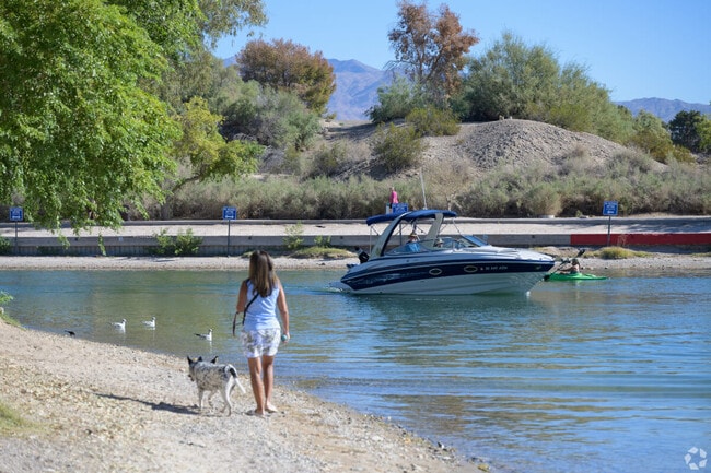Lake Havasu City features 60 miles of lake and river waterways.