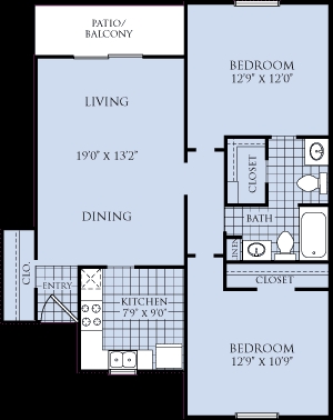 Plano de planta - Westlake Village