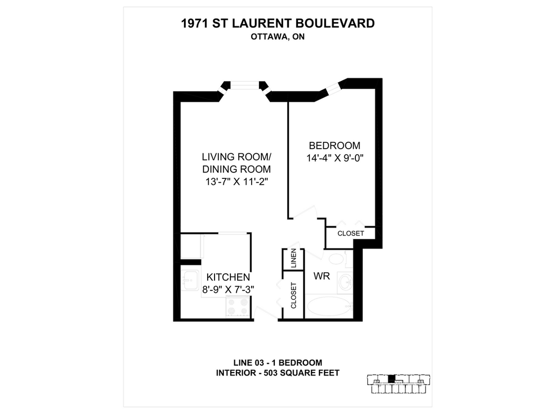 St. Laurent Towers Apartments 19711975 St Laurent Blvd Ottawa, ON