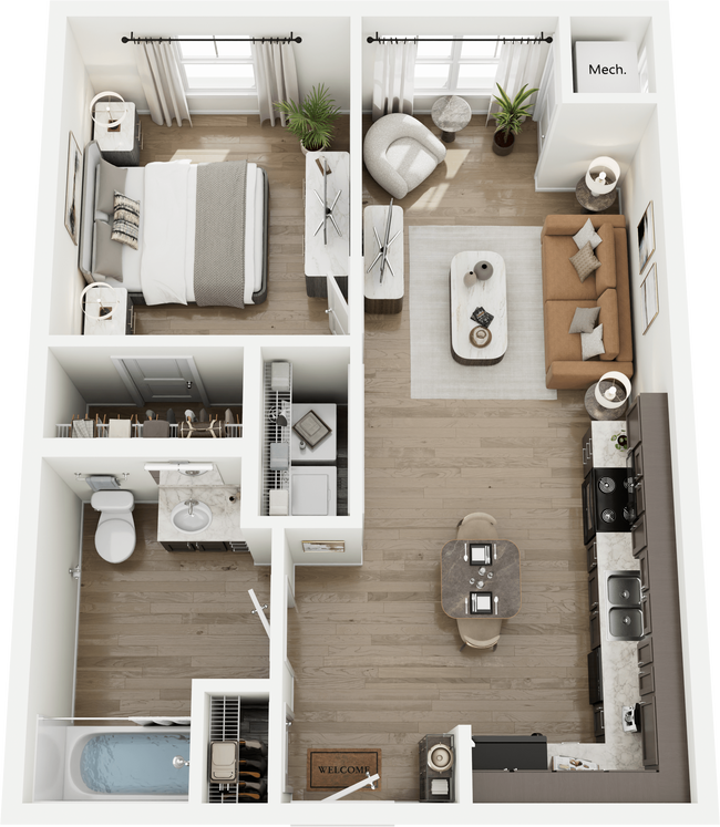 Floorplan - The Davis 2