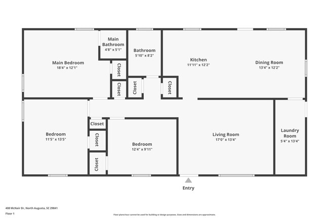 Foto del edificio - Charming 3 Bedroom Home in North Augusta, SC