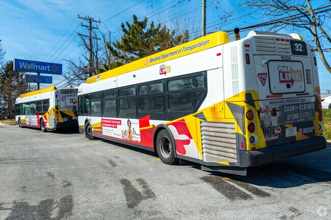 Hop on the bus in Catonsville to get where you need to go.