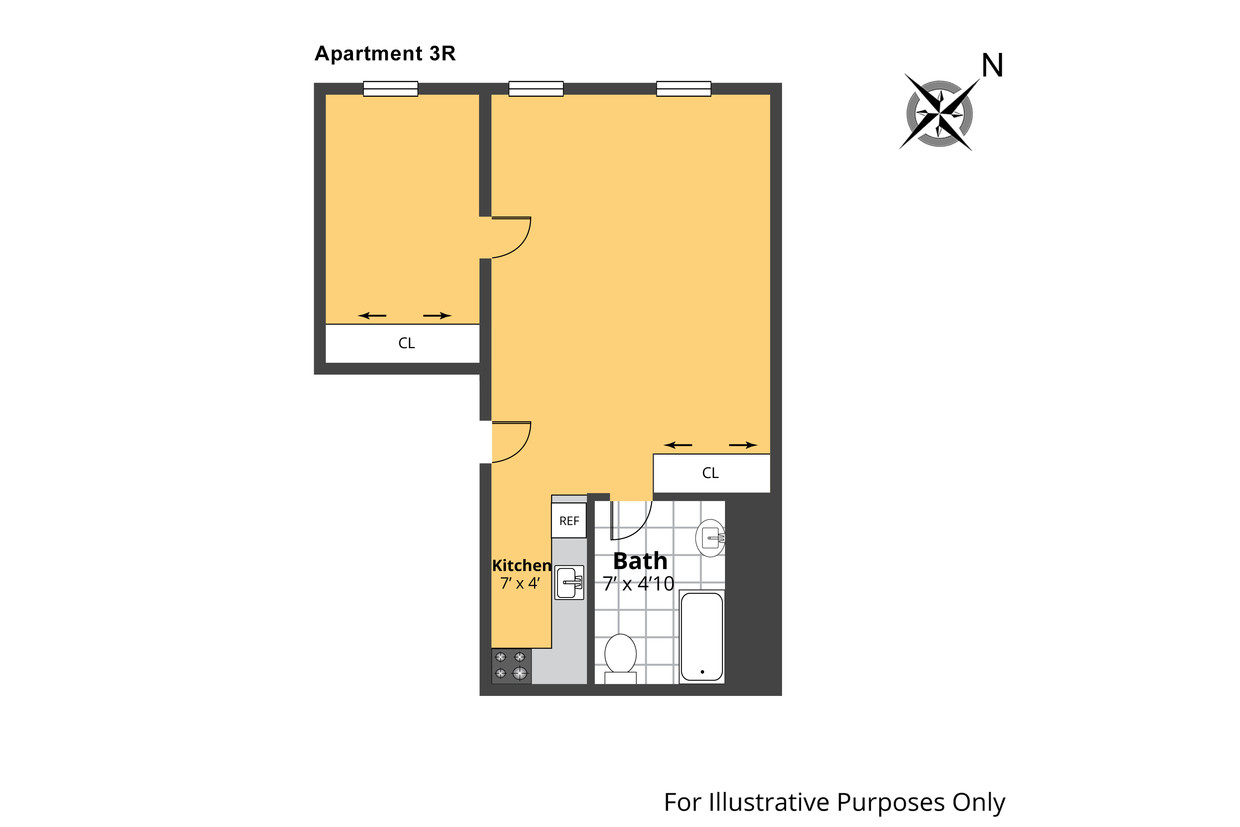 Plano de planta - 316 LEXINGTON AVE