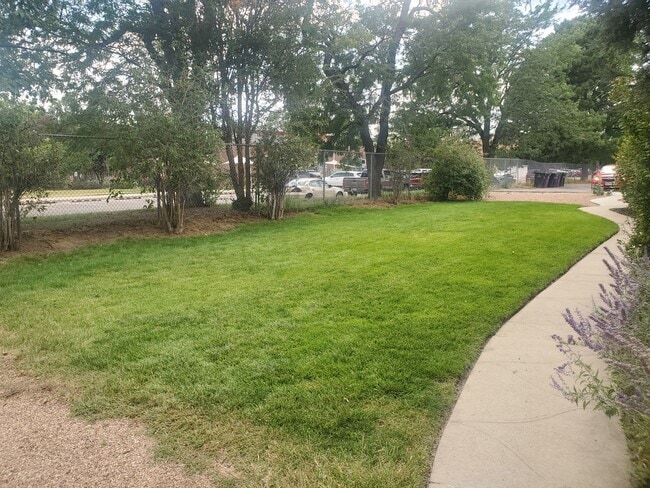 Side yard - 3339 N Harrison St