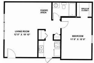 Valley Forge Villas – Valley 1BR/1BA