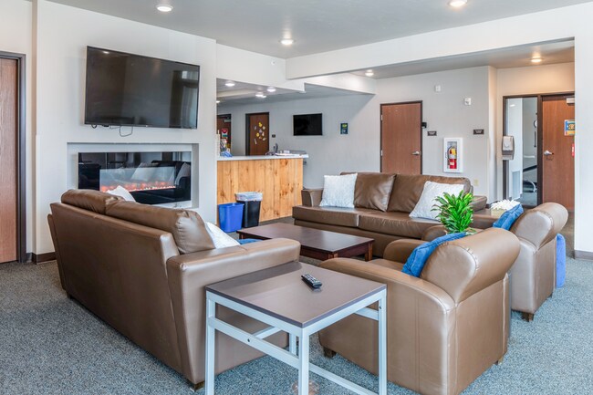 Sala comunitaria - Timberwolf Suites Student Apartments