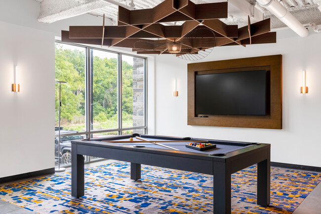 Billiards and Table Games in The Club Room - Terrain on the Parkway