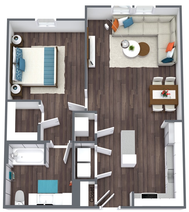 Brentwood - A2 Unit.jpg - Brentwood Commons