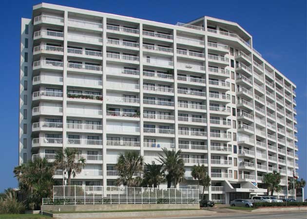 Front of Breakers Condominium - 7700 Seawall Blvd