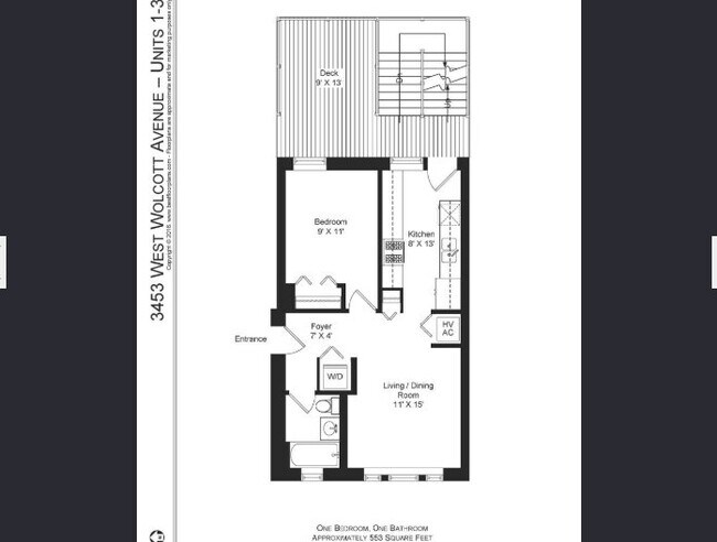 Photo - 3453 N Wolcott Ave Apartment