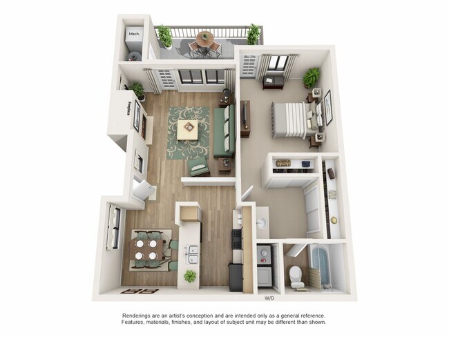 Foto del interior - Windscape Apartments