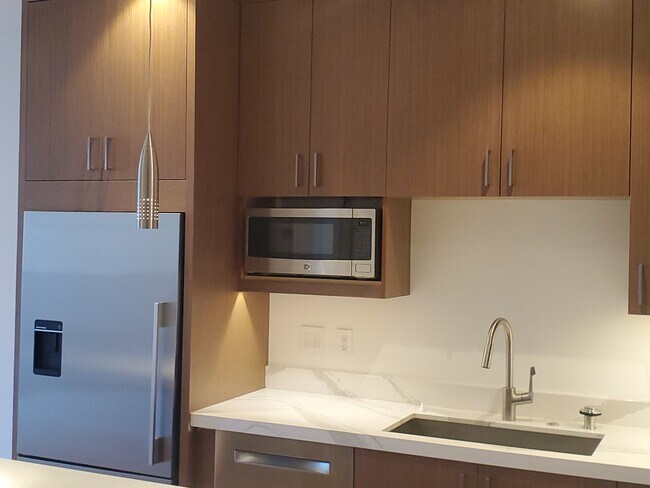 Custom Cabinets Built in Microwave - 357 San Jose Ave