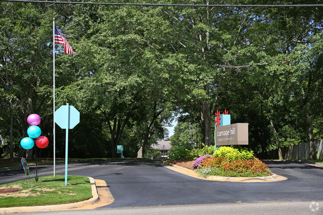 Main Entrance - Carriage Hill Apartments