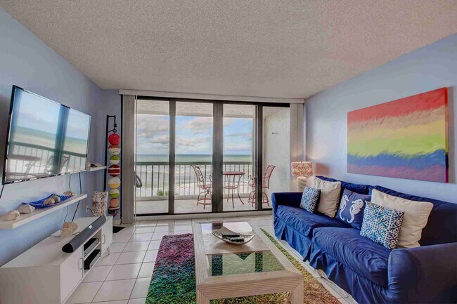 View to balcony - 9900 S Ocean Dr