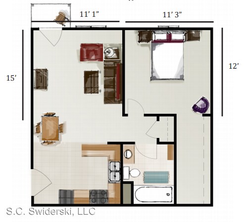 Foto del edificio - 1 br, 1 bath Apartment - 625 E Chesak Ave