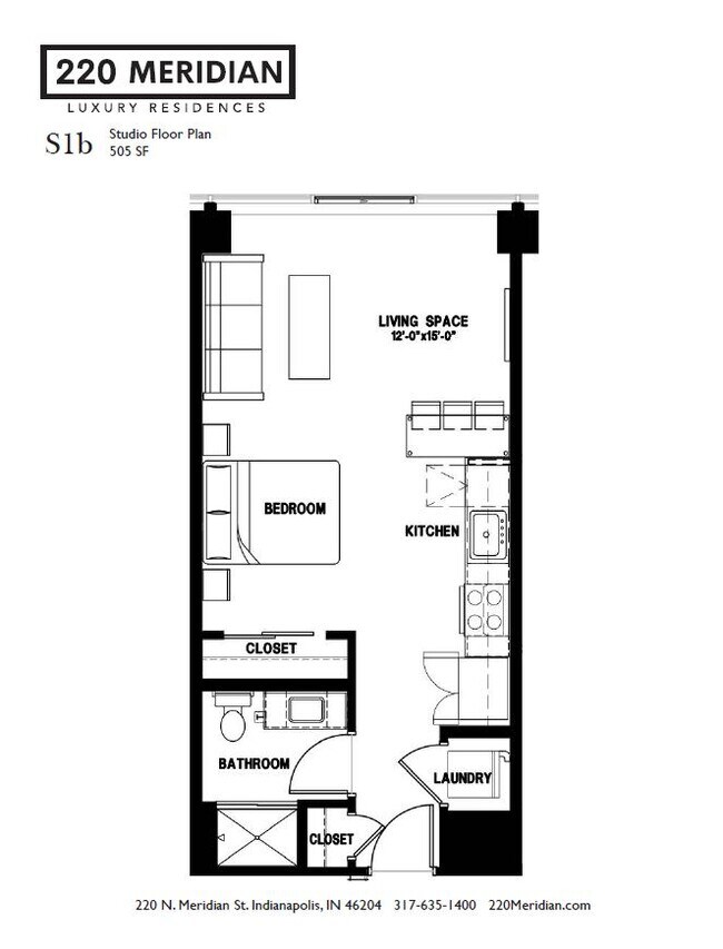 220 Meridian Apartments 220 N Meridian St Indianapolis, IN