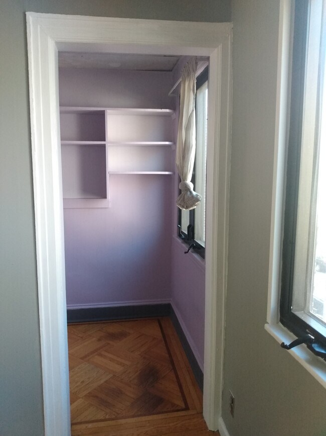 office closet inside - 200 22nd St