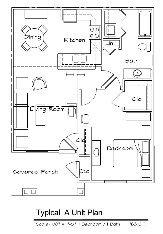 Apartamento A - Timber Pointe Apartments