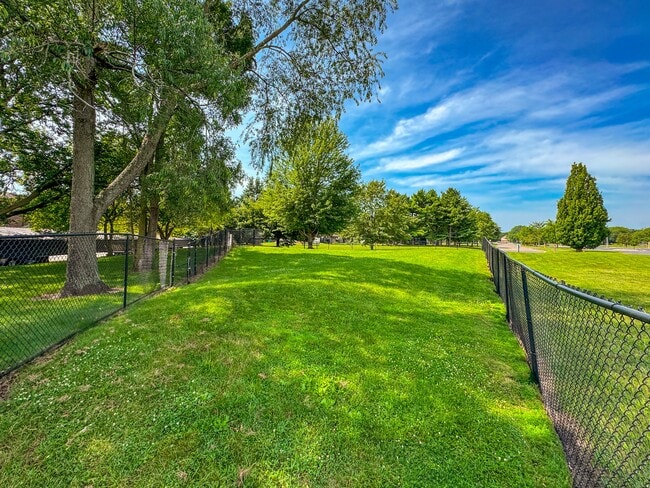 Rover Hills dog park in Kalamazoo - Dover Hills Apartments