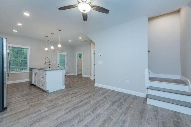 First floor, kitchen, powder, room, primary DD - 107 Owens Creek Rd