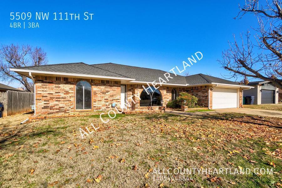 Updated 4bed/3bath in NW OKC's Bluff Creek! House Rental in Oklahoma