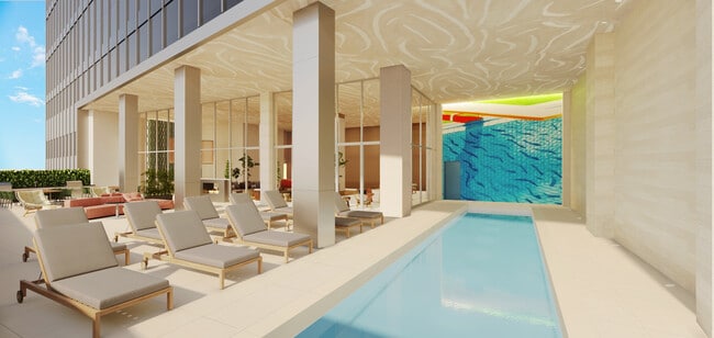 Pool - Pearl & Pine Apartments