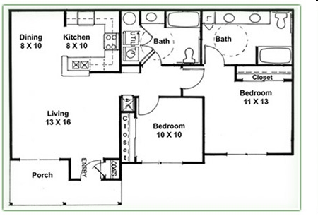 2HAB/2BA - Lake Haven