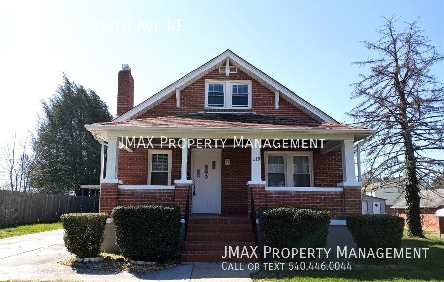 119 Wentworth Ave NE, Roanoke, VA 24012 House for Rent in Roanoke, VA
