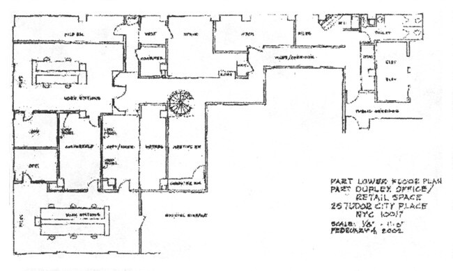 Lower Level, 2,900 sq ft - 25 Tudor City Place