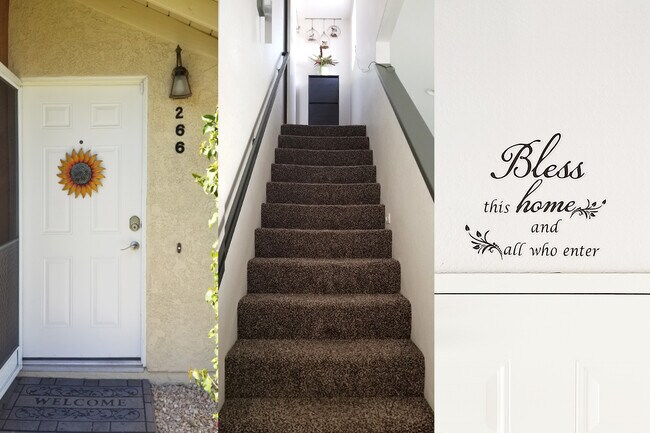 entry and stairways - 266 Tava Ln