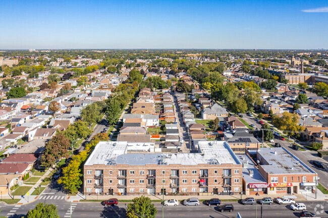 Aerial Photo - 6112 W Diversey Ave