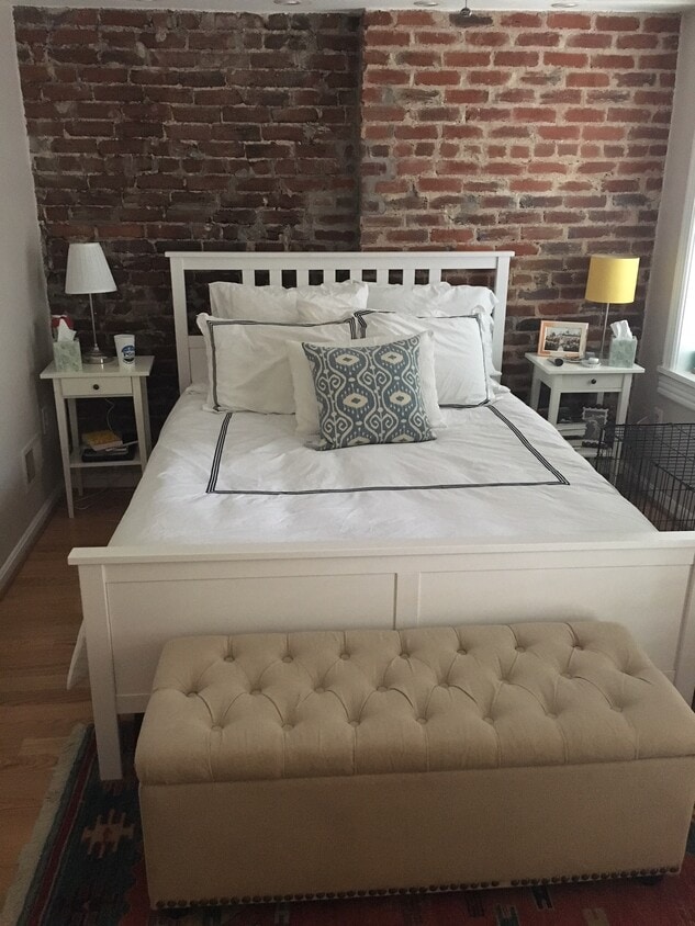 Bedroom (pic. from current tenant) - 1504 P Street NW
