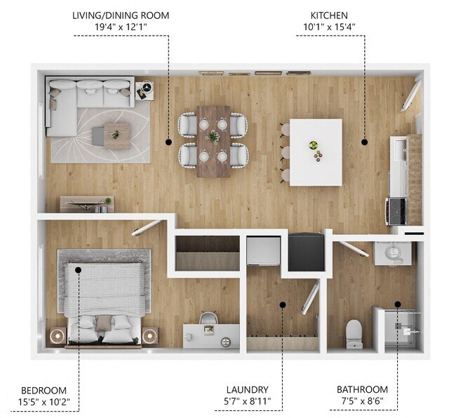 Interior Photo - High Street Lofts