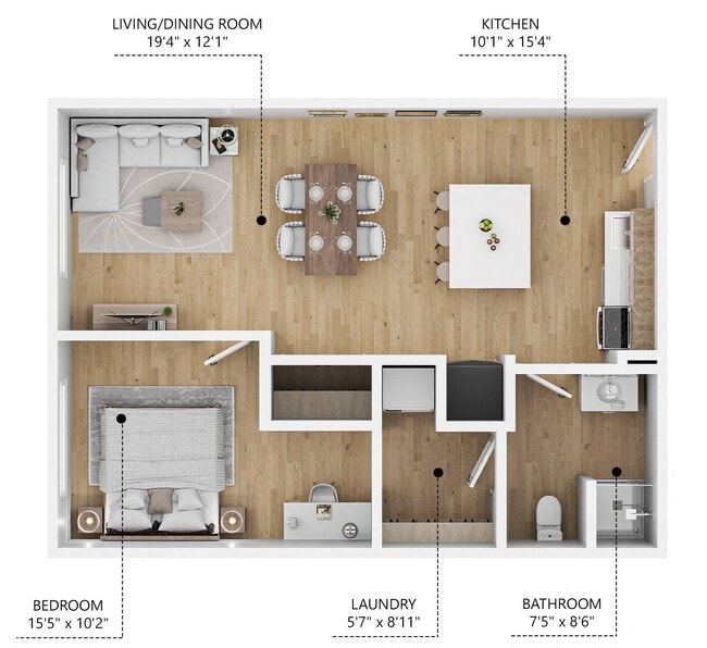 Interior Photo - High Street Lofts