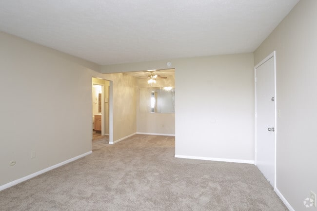 The Patton - Living Room - Cedar Ridge Apartments