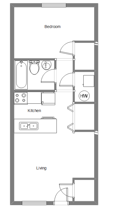 Photo du bâtiment - Lower-Level Townhouse Unit For Rent, One Month Free