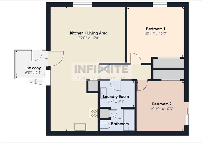 Foto del edificio - Super Comfy Two Bedroom Apartment