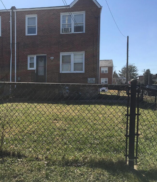 Fenced in backyard - 3636 Columbus Dr
