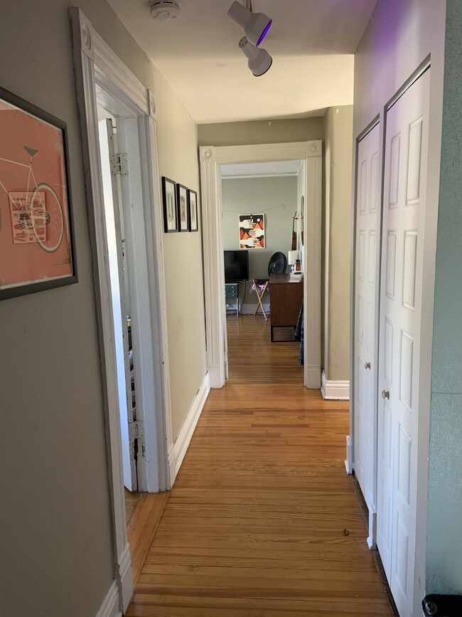 Hardwood Floors,historic trim - 185 Coral Ave