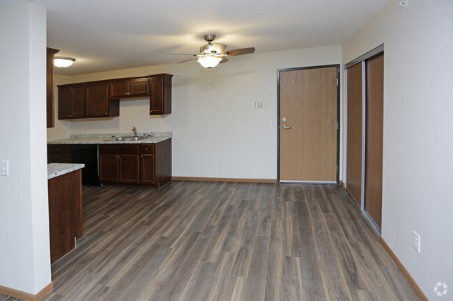 Two Bedroom Dining Room - Plymouth Commons