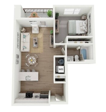 Building Photo - One Bed in Brand New Shawnee Complex
