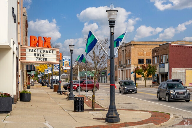 Catch a flick at the Pix Theater in Lapeer.