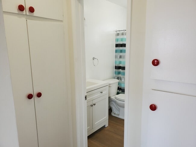 Lots of Hall Closet space outside Bathroom - 1440 Logan St