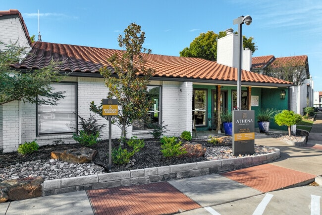 Leasing Office Entrance - Athena Apartments