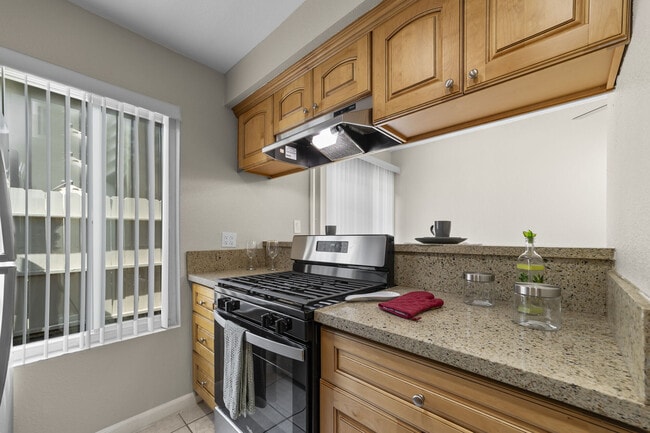 Kitchen at Olive Tree Townhomes in Costa Mesa, CA - Olive Tree