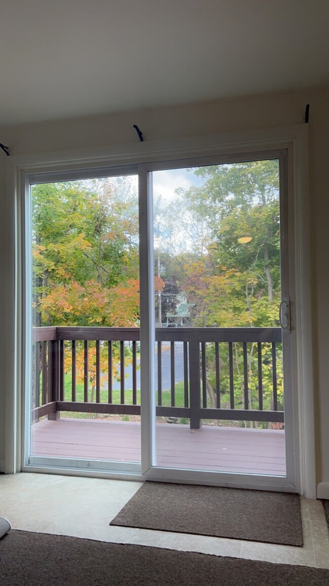 View of deck from living room - 7 Callahan Dr